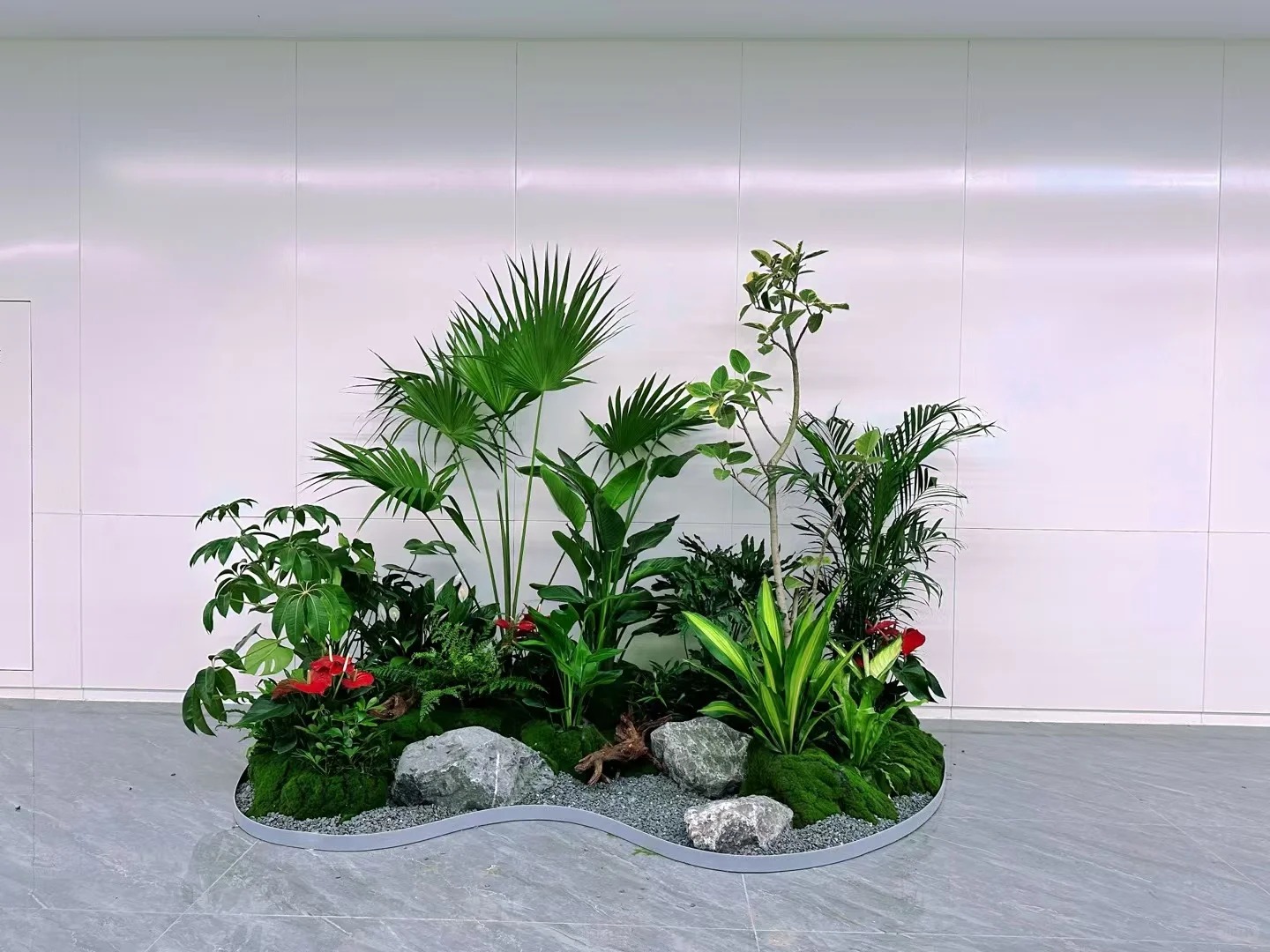 专业花木出租,宁波独特的绿色风景线